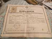 Vând Urgent Diploma De Absolvire Din anul 1980