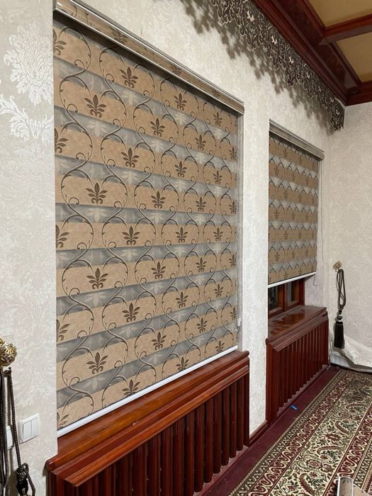 Жалюзи jalyuzi combo rollo pllice full moonda