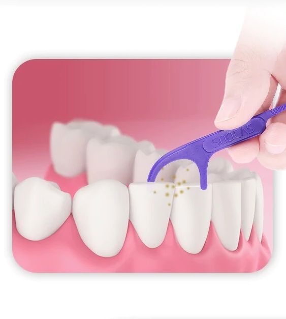 Зубная нить Xiaomi Mijia 50pcs/box Daily Tooth Cleaning, чистка зубов