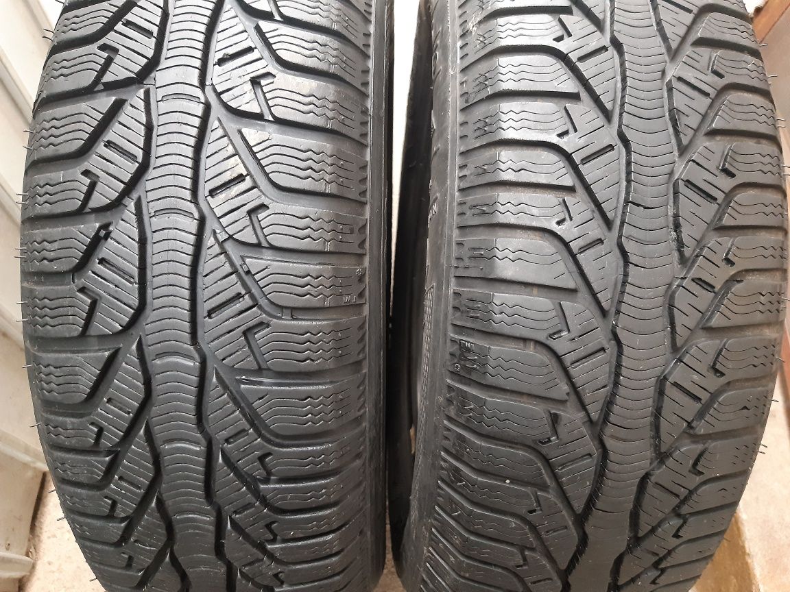 2 anvelope 185/65r15 iarnă marca Kleber 2018, preț 120 lei bucata