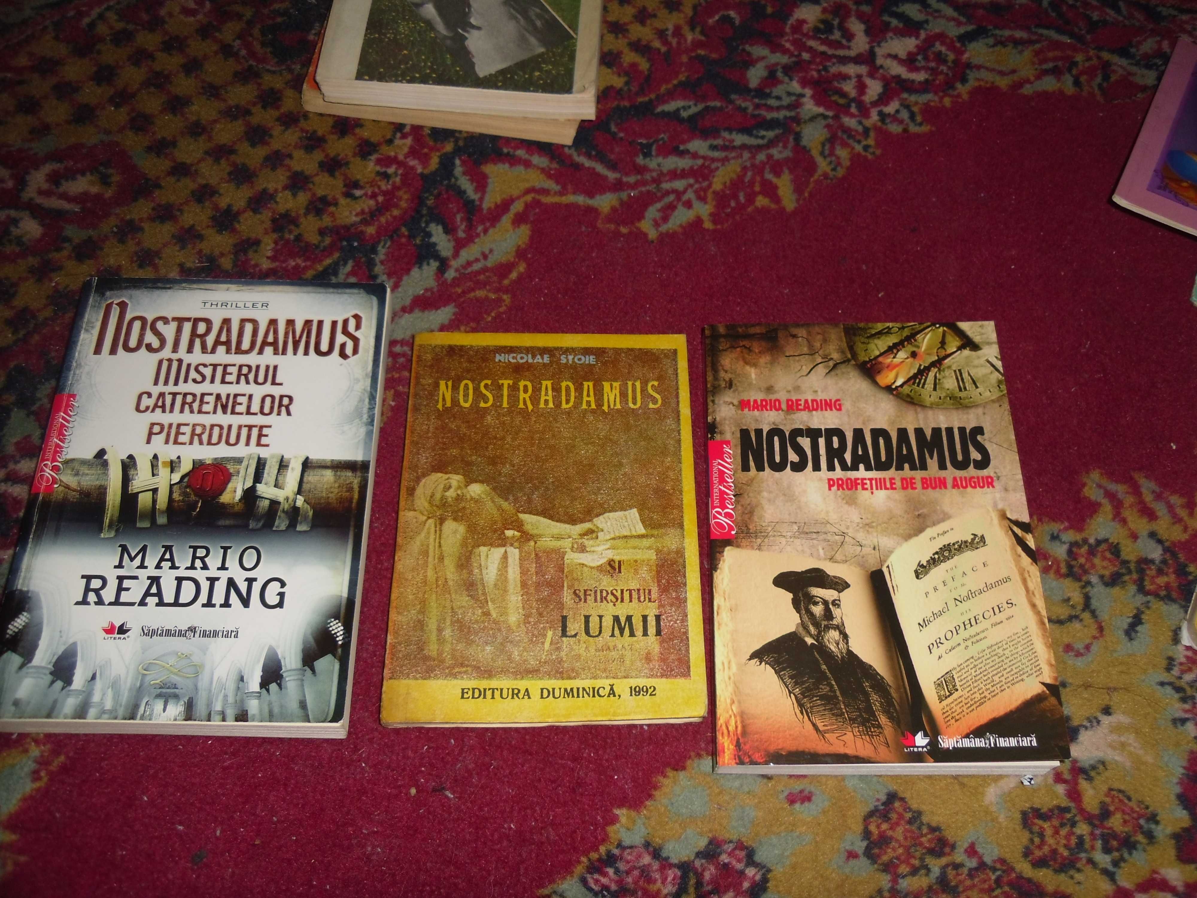 Nostradamus ,set 3 carti