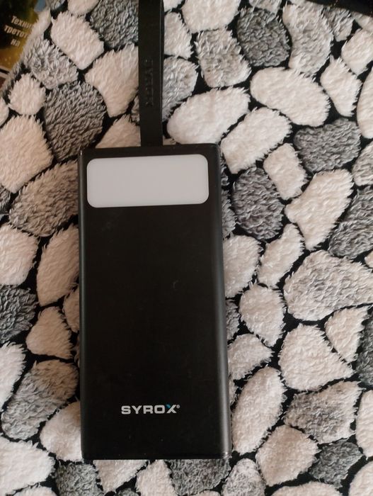 Syrox Powerbank 30000 mAh с LED фенер