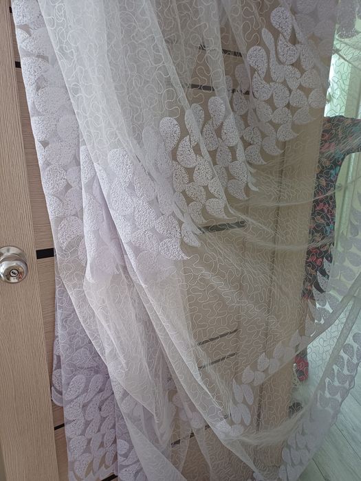 Продам тюль как новые!