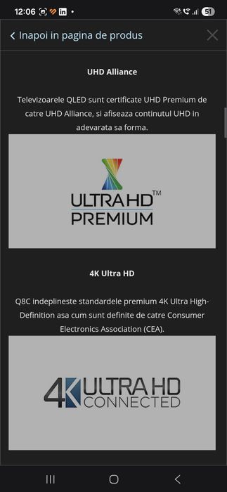 Samsung Qled Q7FN 139 cm