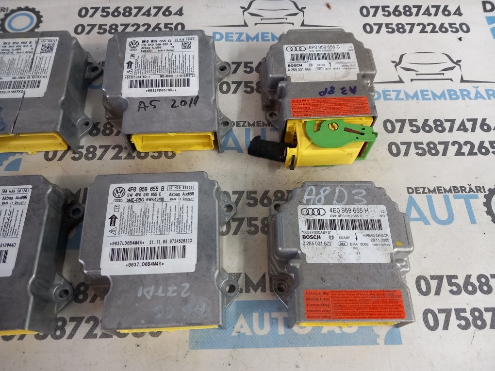 Calculator modul Airbag Audi a3 8p a3 8V a4 b8 a5 a6 c6 Q7 a8 d3