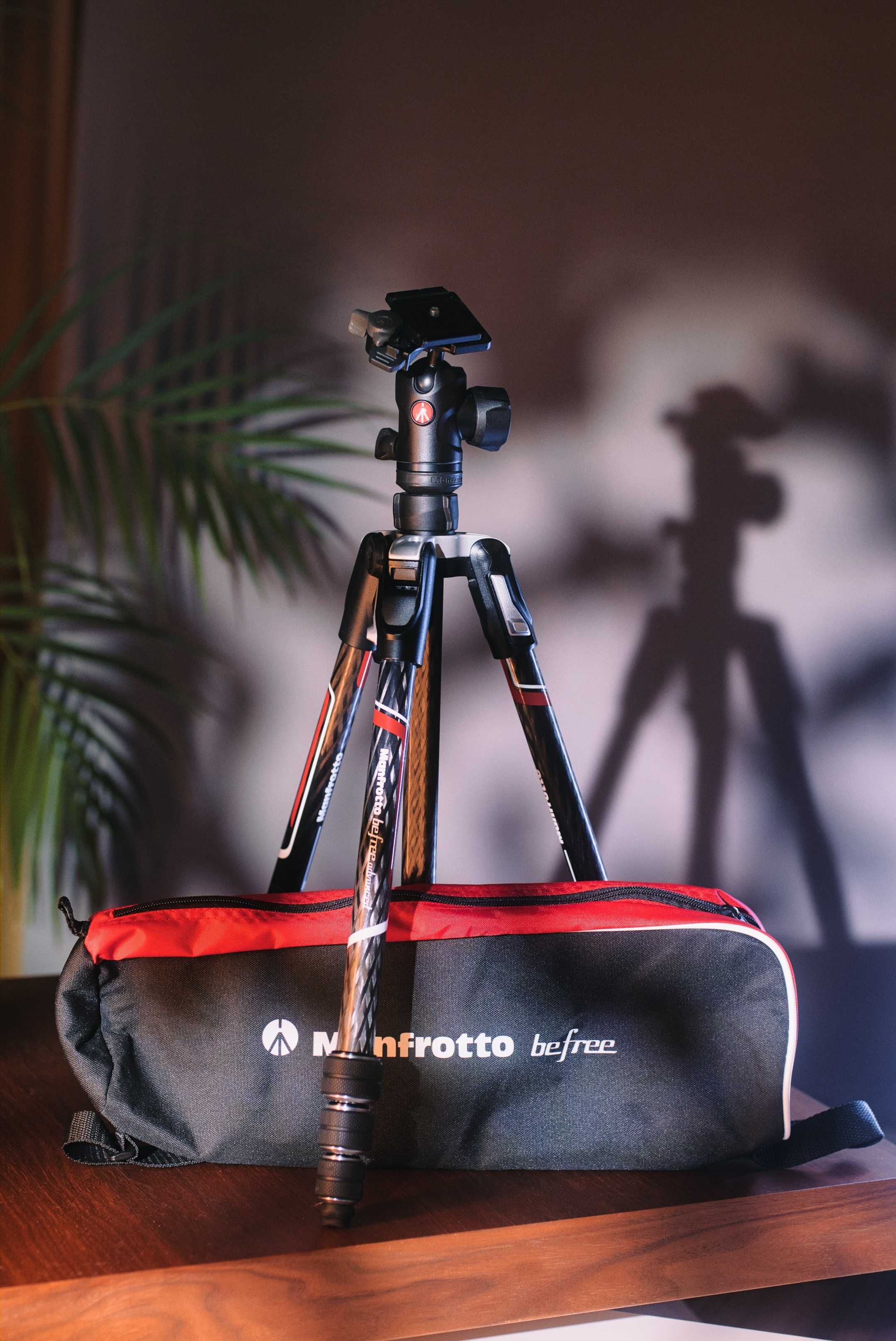 Trepied foto travel Manfrotto BeFree Advanced Carbon