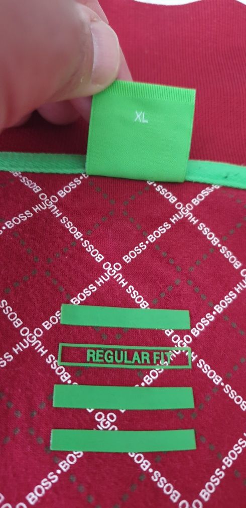 Hugo Boss Cotton Regular Fit Mens Size XL  ОРИГИНАЛ! Мъжка Тениска!