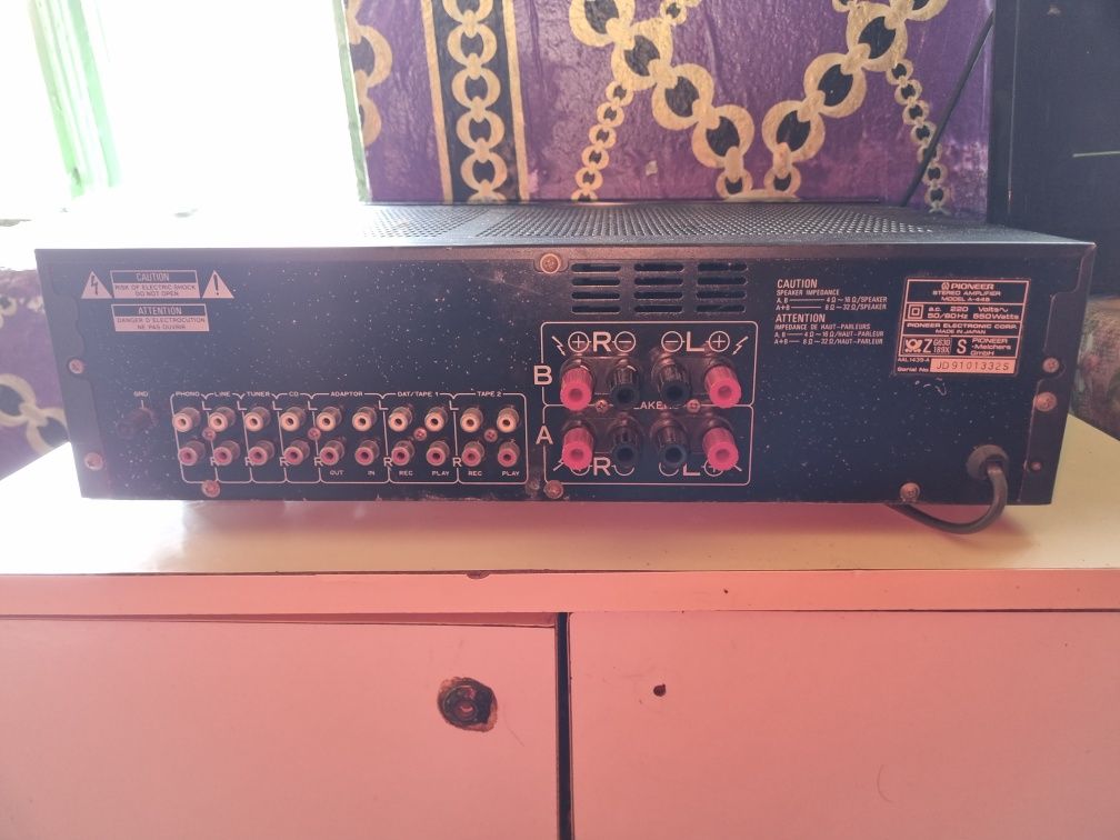 Pionner Model  A-445 550 watts