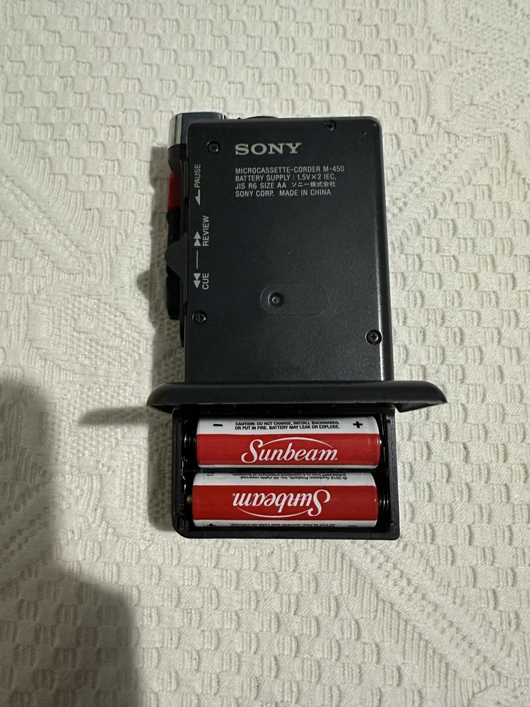 Sony Microcassette-Corder M-450