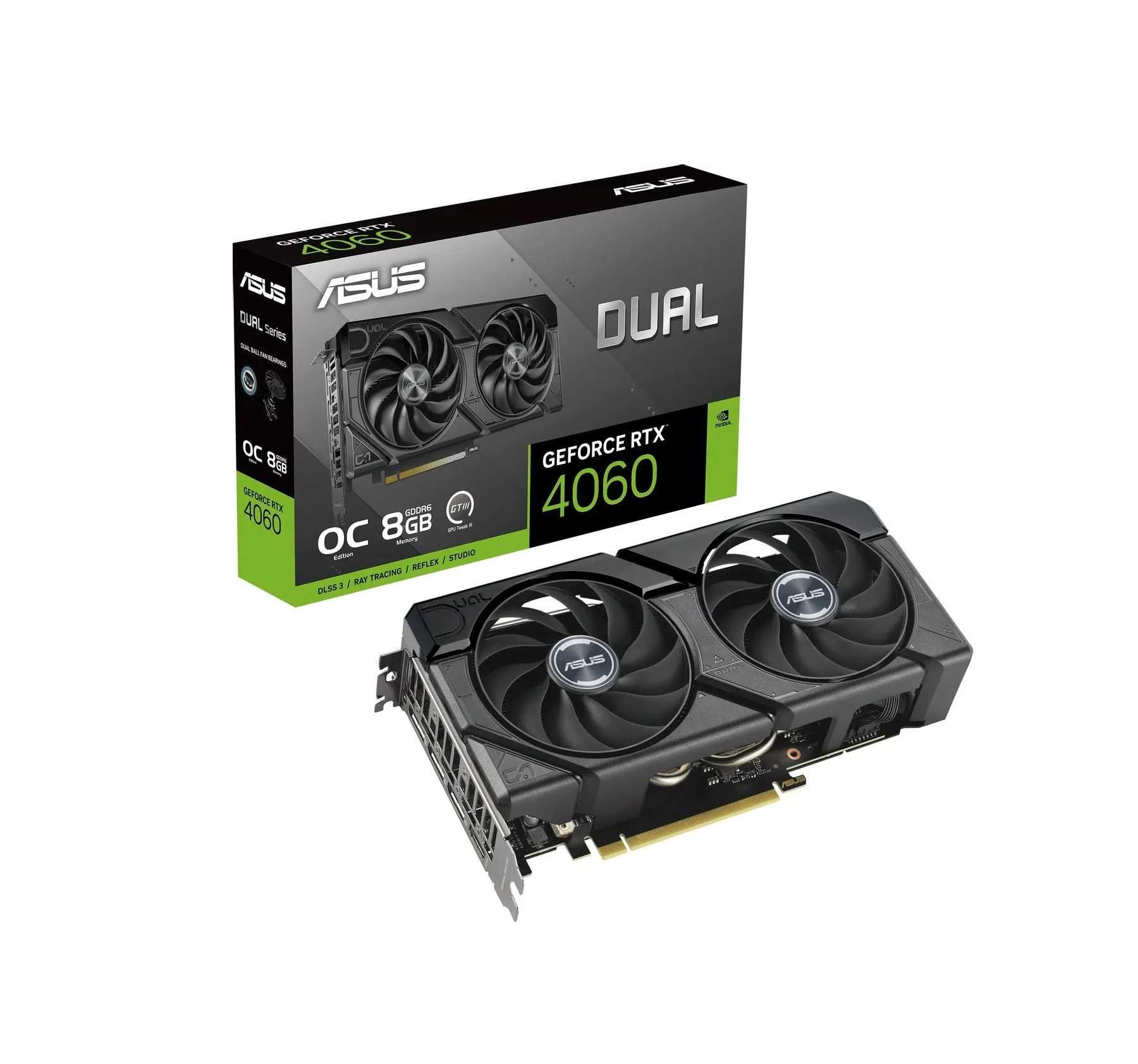 ! Видеокарта VGA CARD ASUS DUAL-RTX4060-O8G-EVO | Цена с НДС