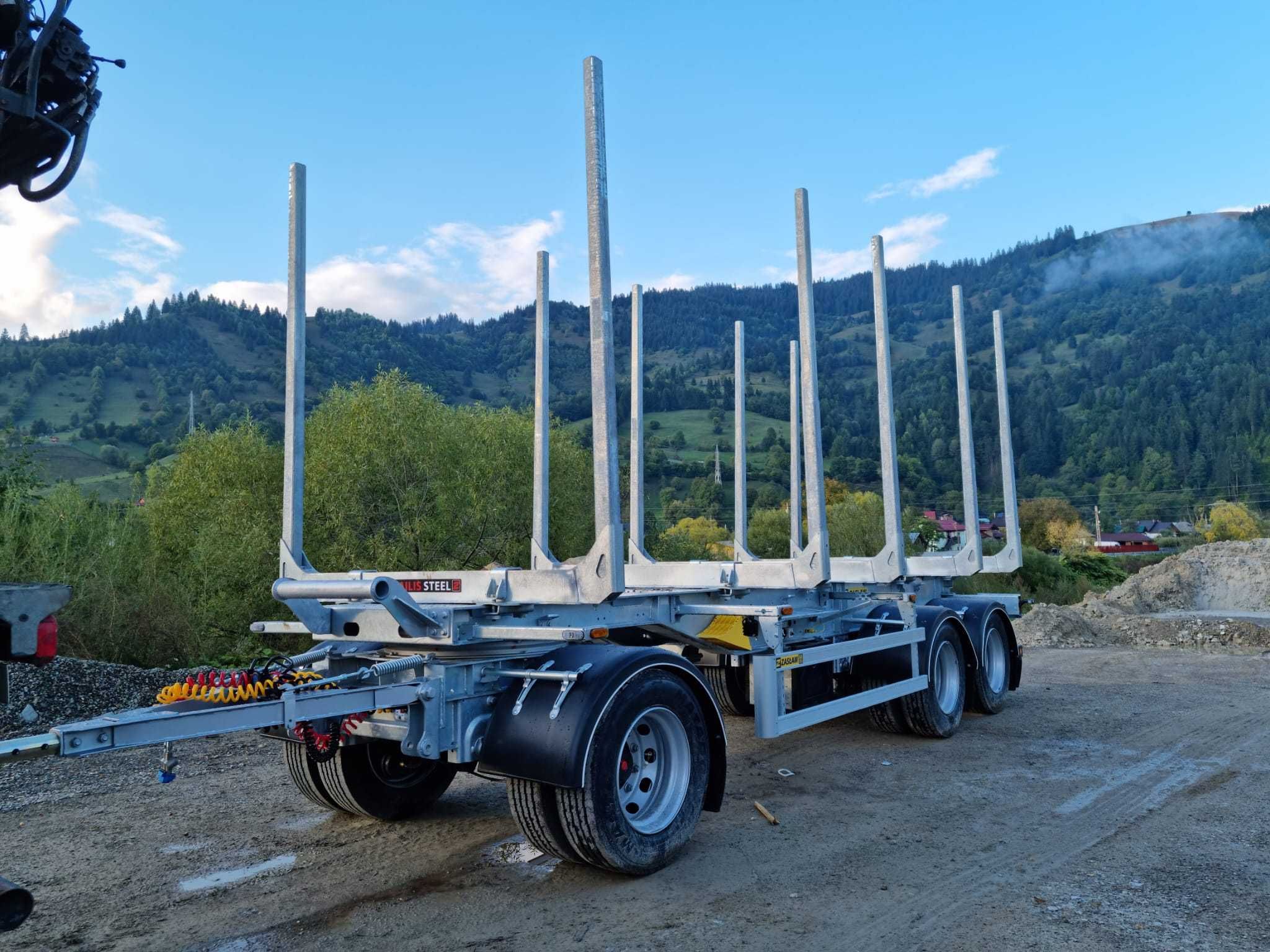 Remorci forestiere  ZASLAW - transport lemn -  OFERTA 2025