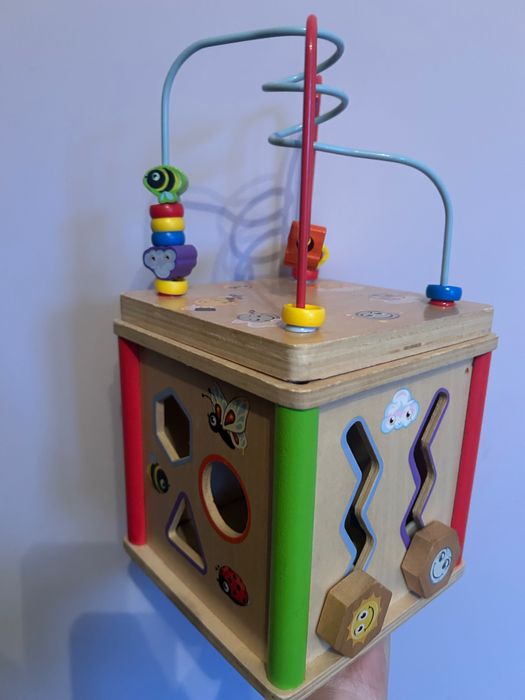 Образователен Дървен куб