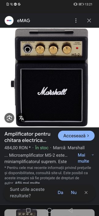 Marshall Ms 2 amplificator chitara electrica