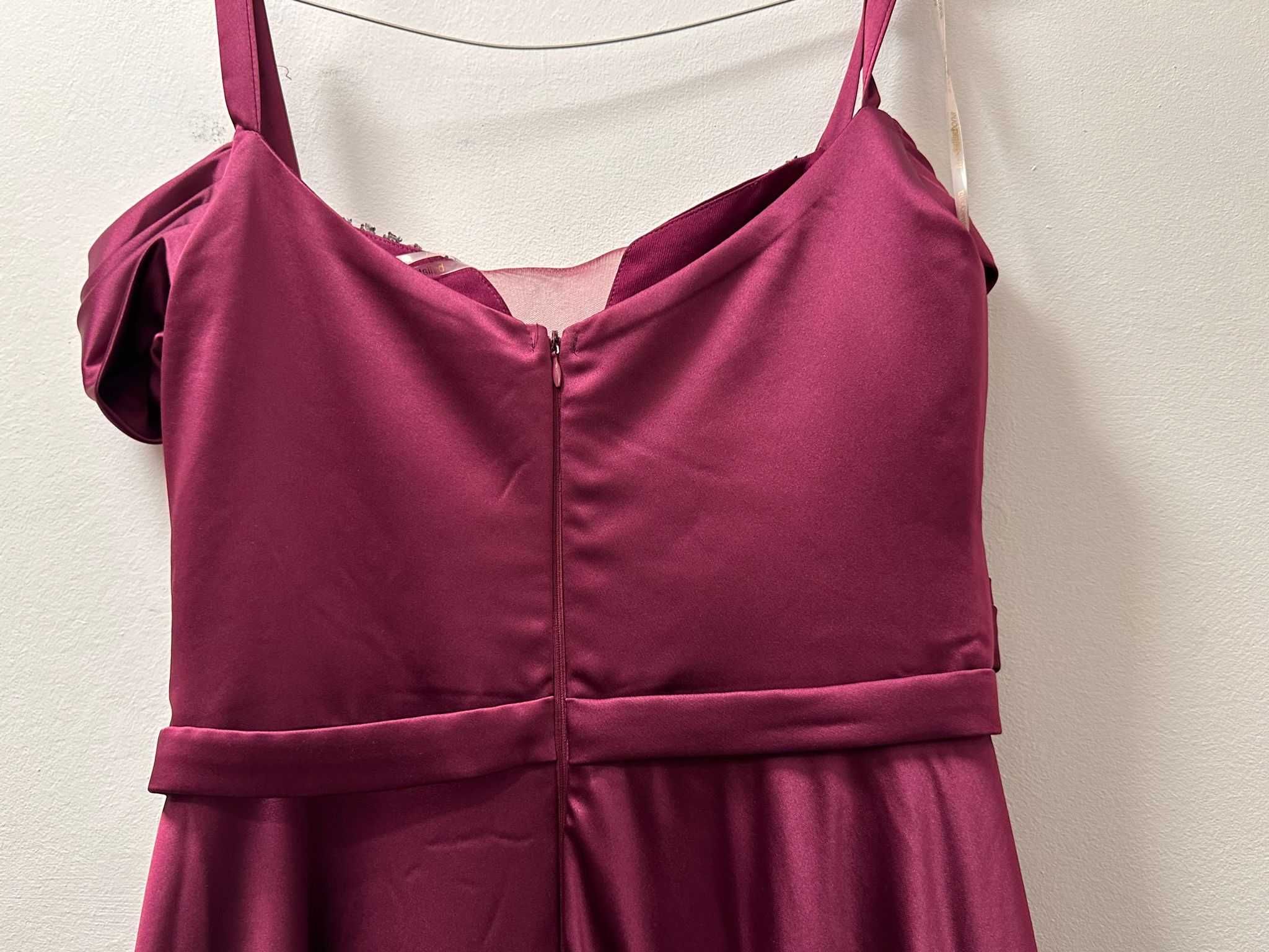 Rochie de seara bordeaux