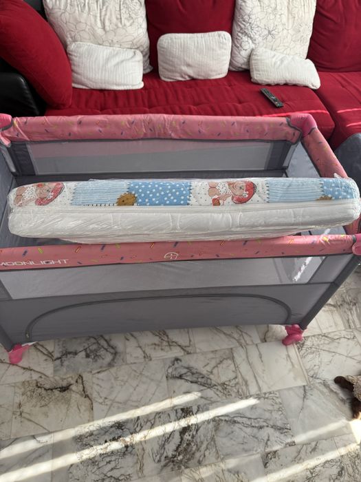 Бебешка кошара Lorelli с матрак на 2 нива