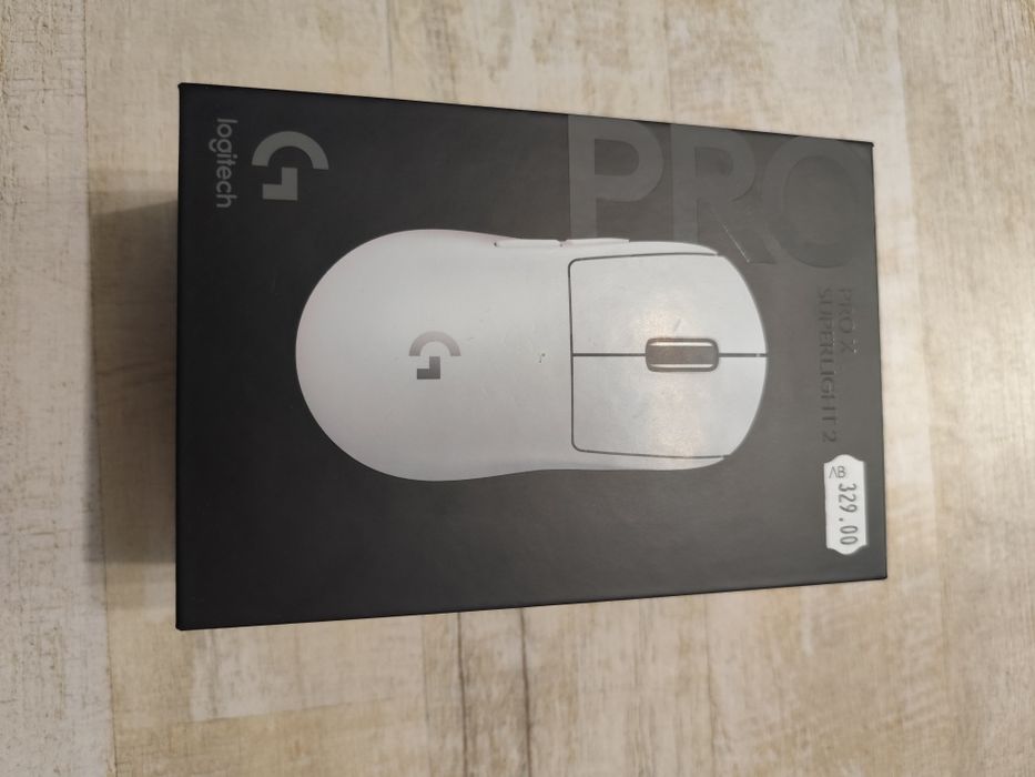 Гейминг мишка Logitech - G Pro X Superlight 2, оптична, безжична, бяла