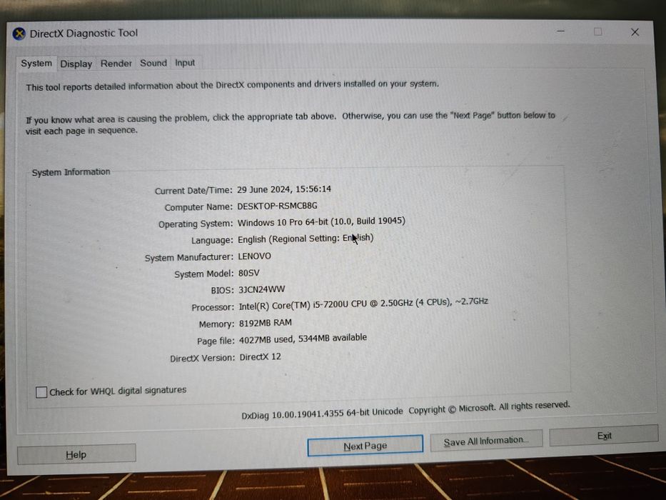 Laptop Lenovo Ideapad 510