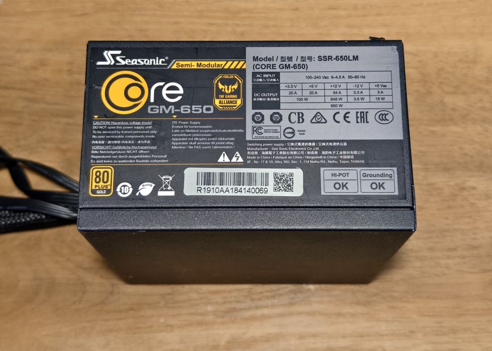 Sursa Seasonic 650w