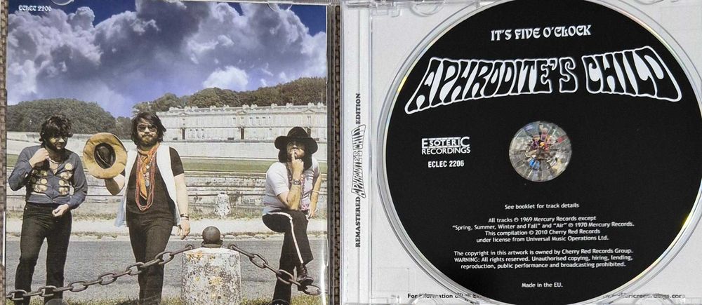 cd aphrodite's child it's five o'clock