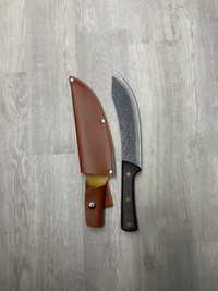 Кованый стальной нож мясника