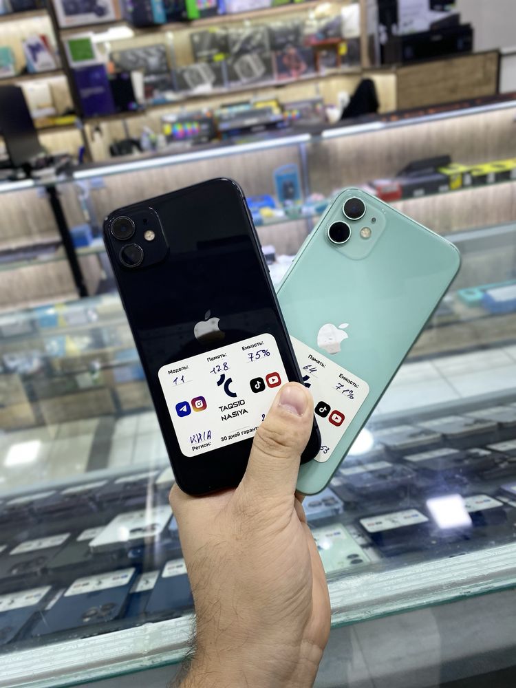 Iphone 11 mudatli tolovga 64GB 128GB