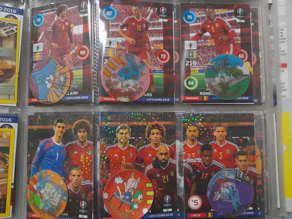 Рядък Албум Panini Road to UEFA EURO 2016 Album Complete 333 Cards