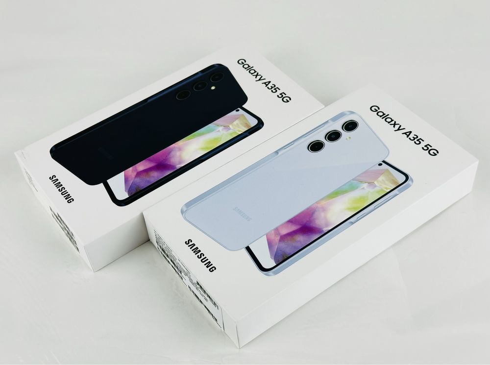 НОВ! Samsung Galaxy A35 5G 128GB 6RAM Navi / Ice Blue / Lilac