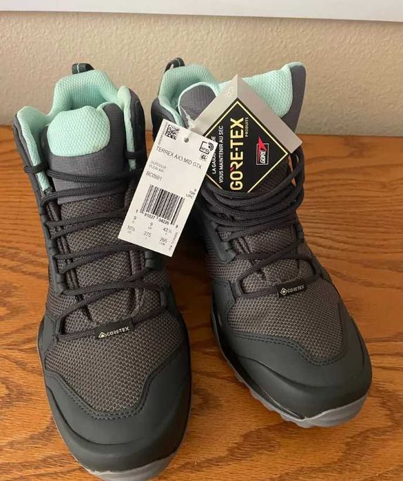 Обувки дамски ADIDAS TERREX Eastrail GORE-TEX EU37.5-38.5 ЧЕРЕН ПЕТЪК