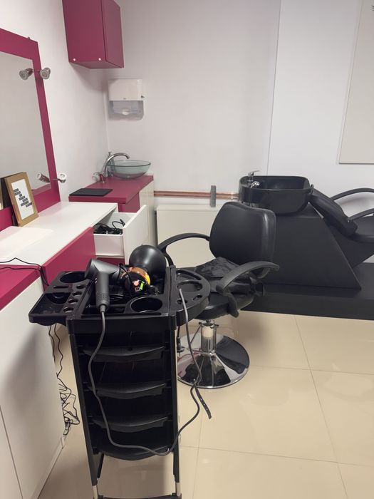 Scafa si scaun coafor