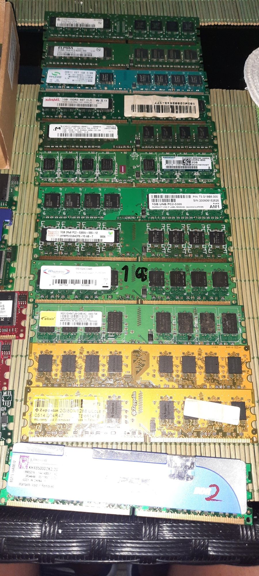Memorii ram - DDR 2 , DDR 1