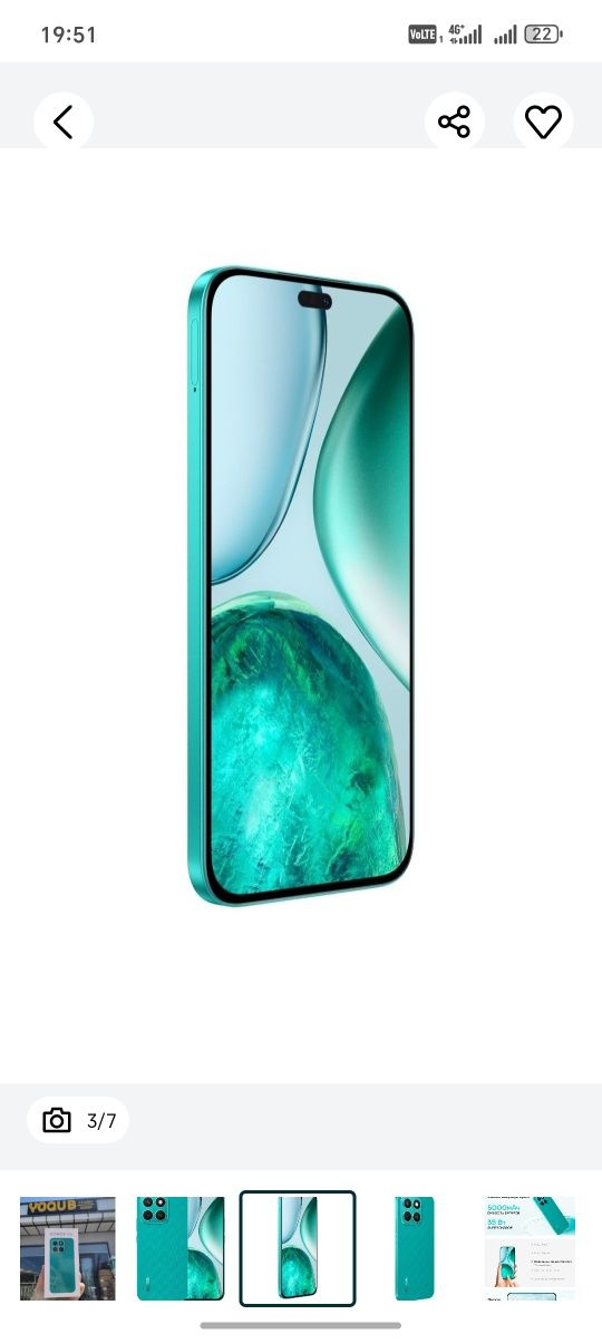 Honor x8c 8+8/256 Gb 
⁃ Old kamera: 50 MP (f/2.1)
⁃ Batareya: SuperCha