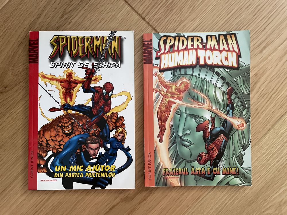 Spider-man vol. 1-5 + Spider-man team up + Spider-man/human torch
