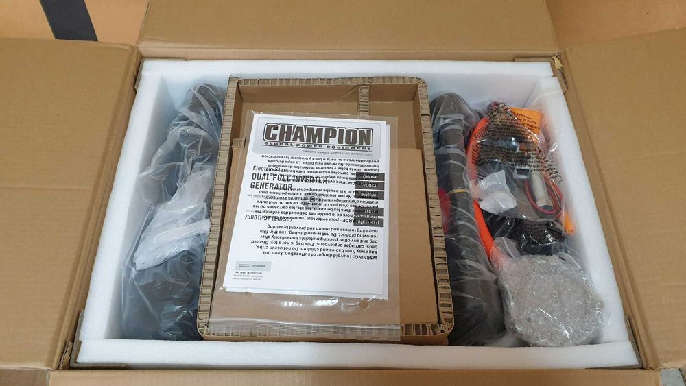 Champion 3500w Инверторен агрегат/генератор за къща БЕНЗИН и ПРОПАН