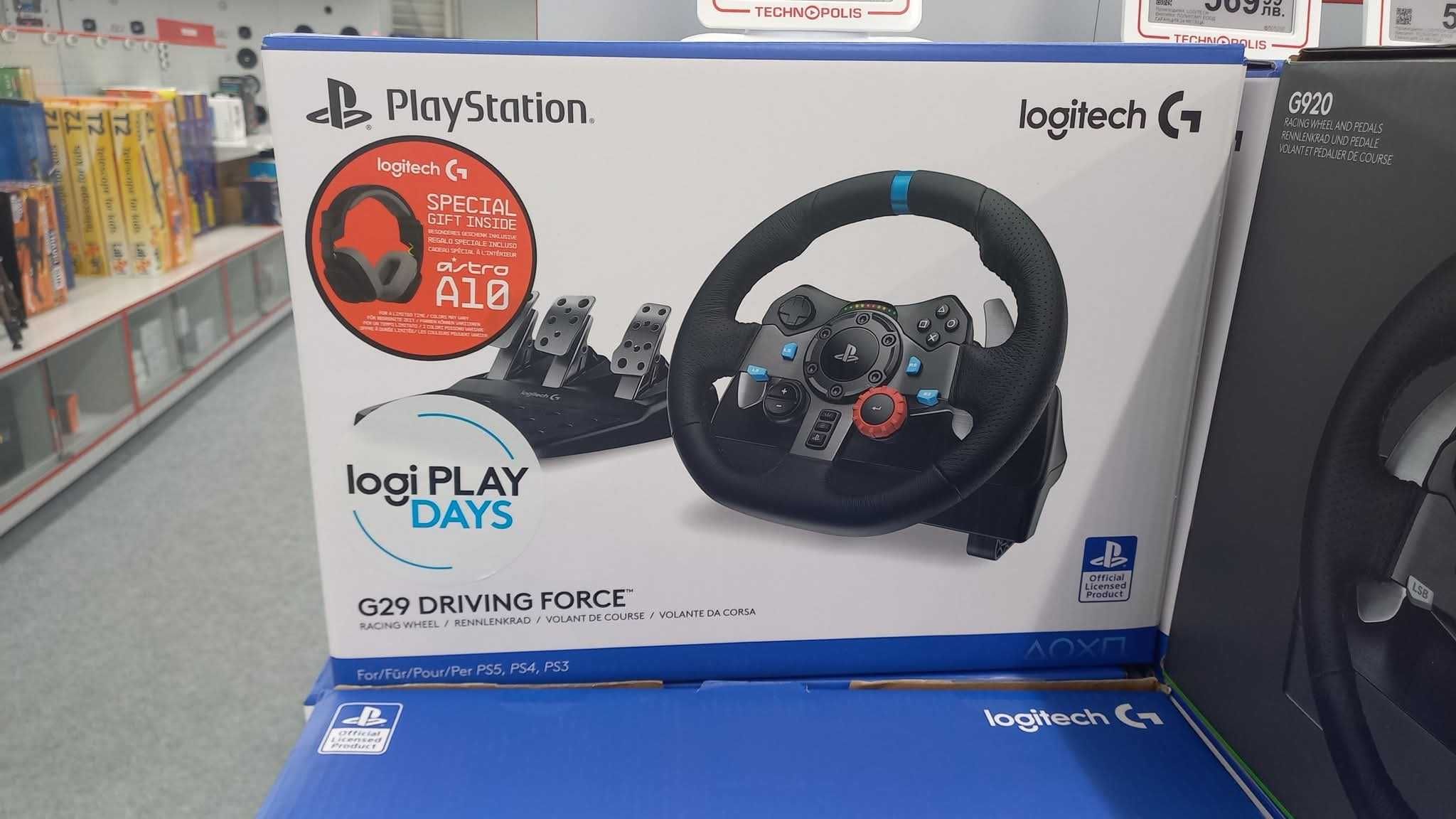 Волан Logitech G29 RACING WHEEL