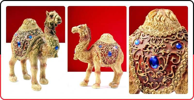 Статуэтка караван верблюдов, символ богатства и упорства, удачи.