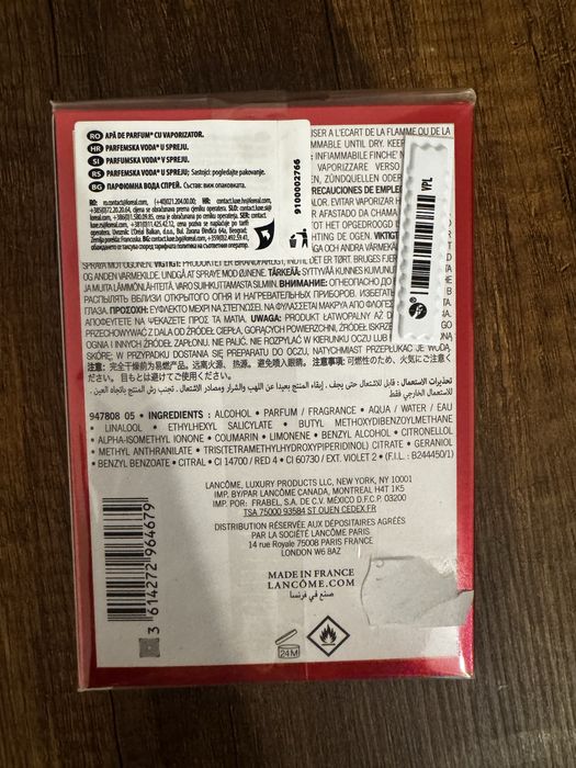 Parfum nou sigilat – Lancôme La Vie Est Belle Intensément – 50 ml