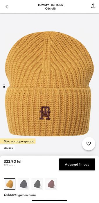 Caciula Tommy originala