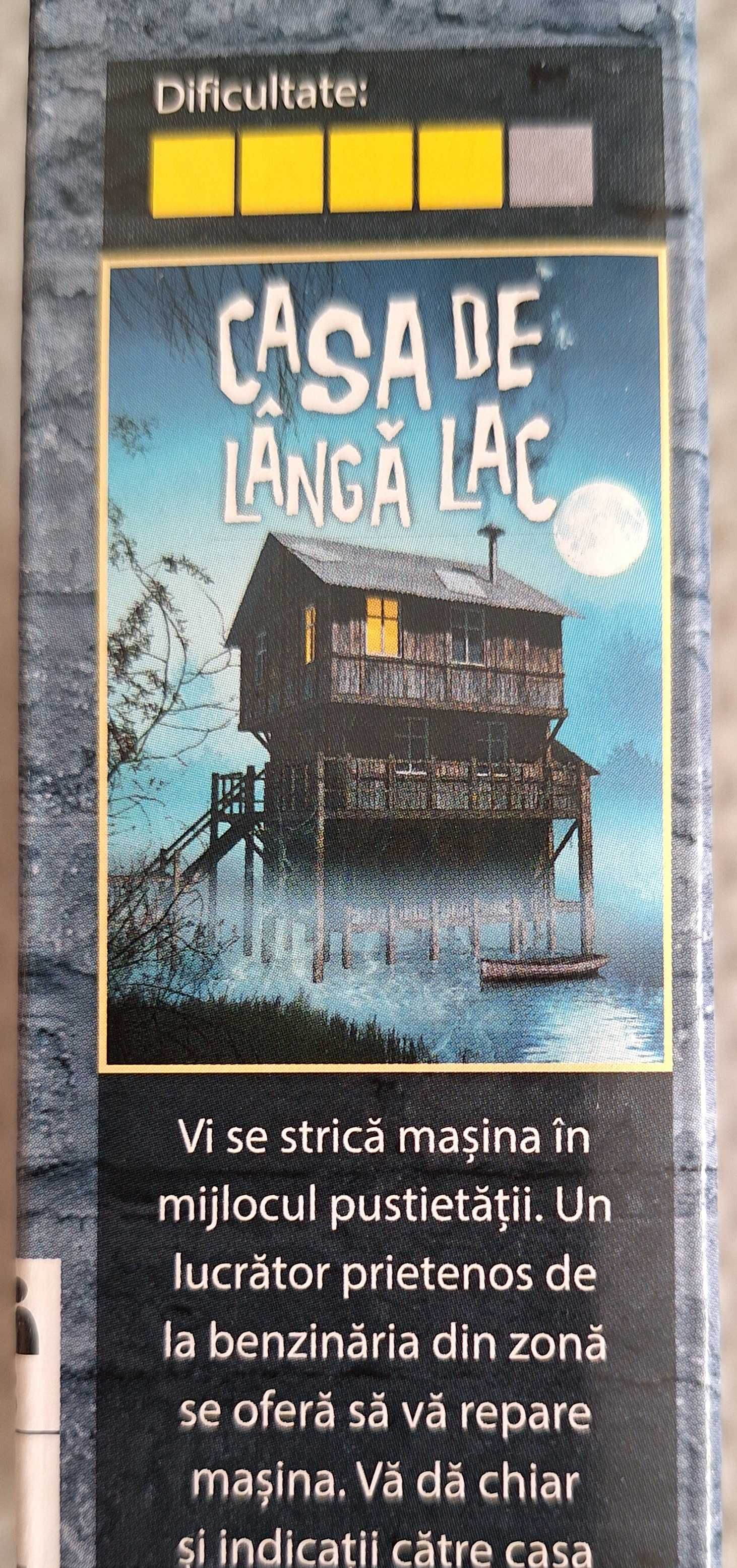 Joc Escape Room DUO Horror (fetita+casa de langa lac), lb. romana, NOU