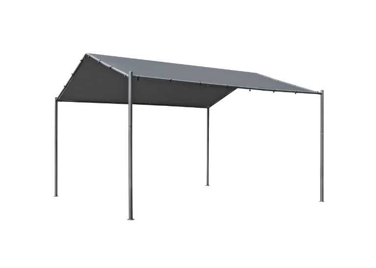 Pavilion gradina, Dogliola, 400 x 350 x 258 cm, metal