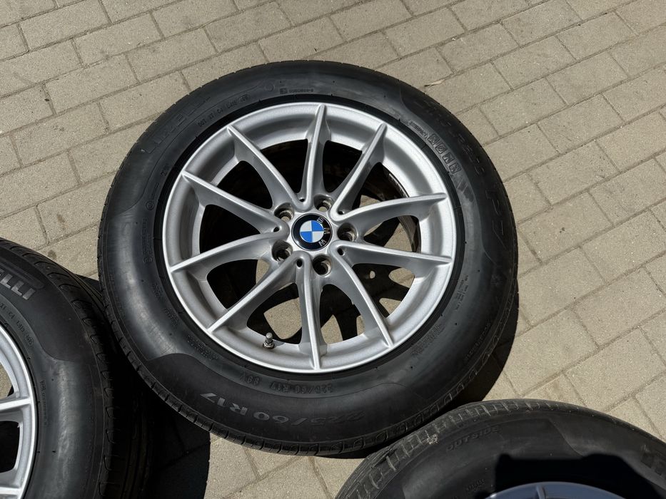 Jante Bmw X3 x4 F25 F26 originale 225 60 17 pirelli vara