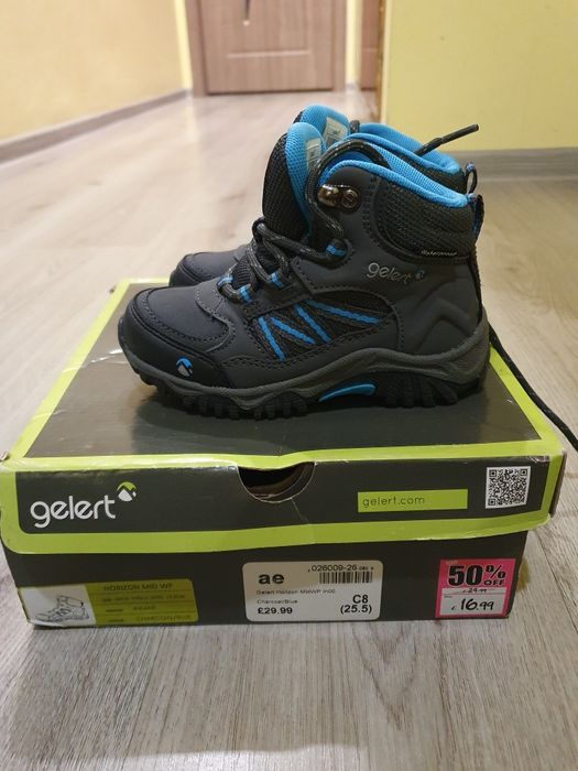 Детски боти gelert waterproof номер 25.5 стелка 13.5см