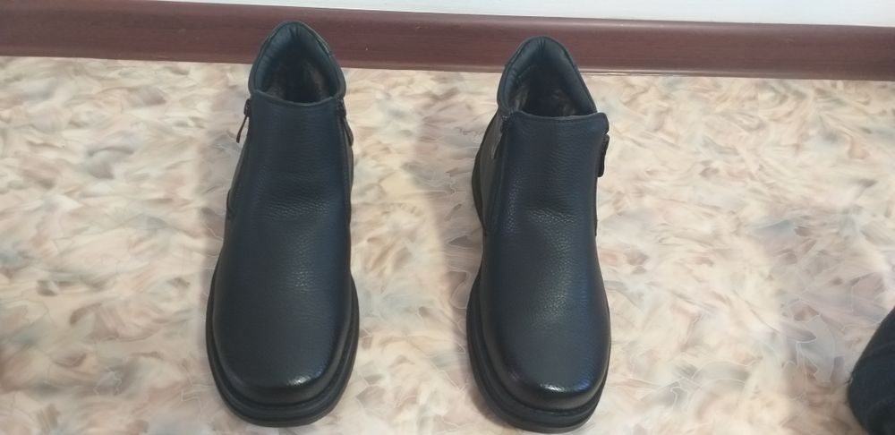 Сапоги мужские зимние новые  утеплённые с мехом