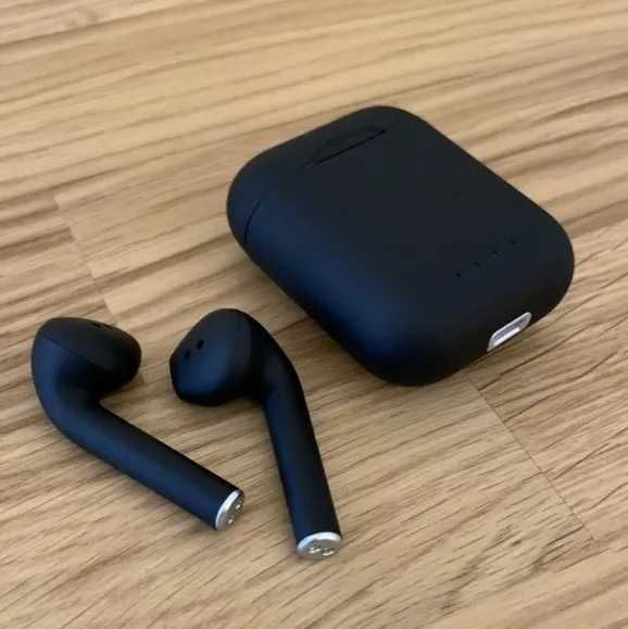 Качествени безжични слушалки Ear Pods i12 с чист и силен звук