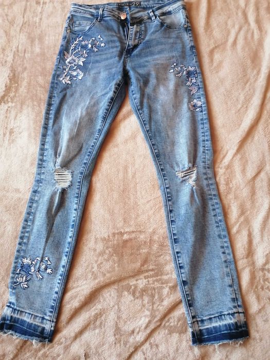 Palton denim damă..