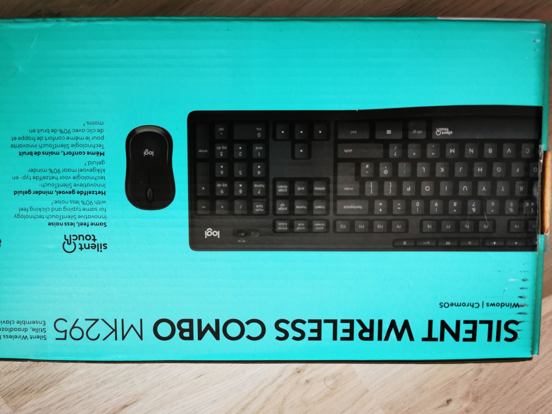 Tastatura si mouse logitech MK295