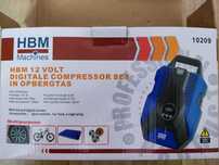 Електронен компресор за въздух HBM 10209, 12 V, 120 W, 10 бара