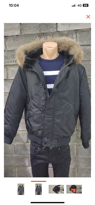 Аляска- Бомбер. ALPHA INDUSTRIES. N-3B.