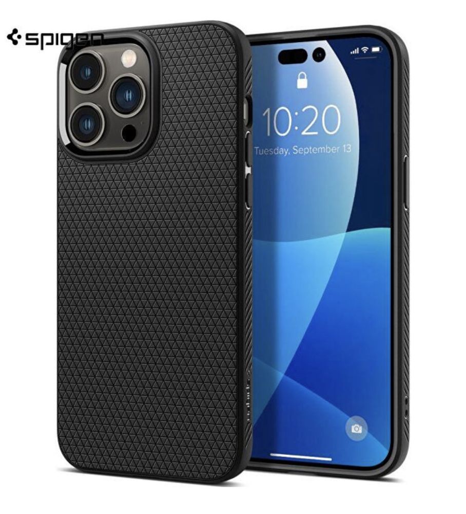 Husa iPhone 14 Pro Spigen Liquid Air Black