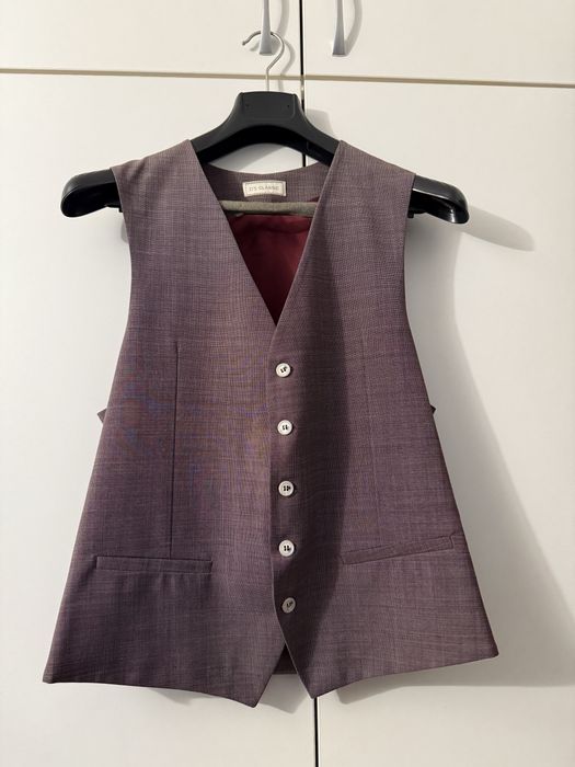 Costum gri elegant Damat marimea 46