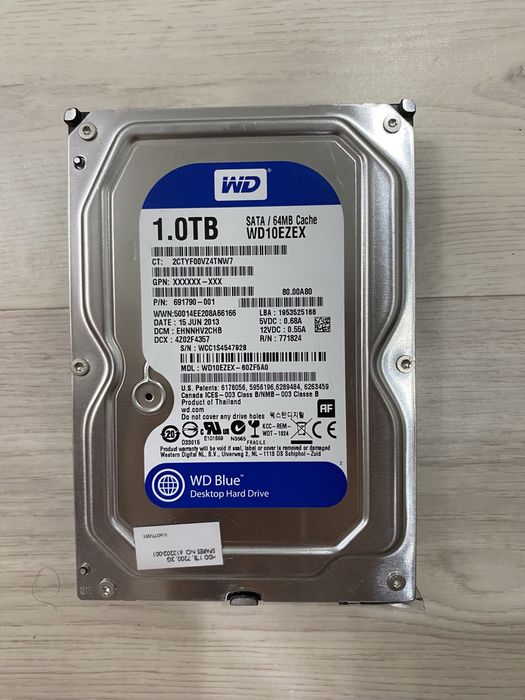 Продам жесткий диск 1TB